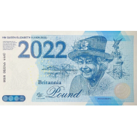 (306) ** PNew Great Britain - Queen Elisabeth Test Note 1926-2022